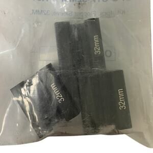 New 3-Pack Ironridge UFO-STP-32MM-B Rev C Black Solar Panel Stopper Sleeves